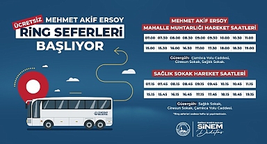 Üsküdar Mehmet Akif Ersoy Mahallesi ring seferleri başlıyor