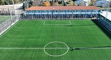 Vinsan’da yeni futbol sahası gün sayıyor