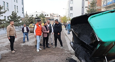 Yeni Mahalle Gürbüz Sokak’a sıcak asfalt serildi