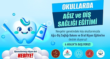 Ağız ve Diş Sağlığı Konusunda Köy Okullarına Eğitim Verilecek