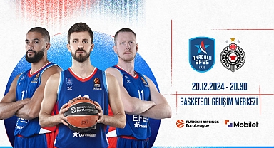 Anadolu Efes, Partizan ile Basketbol Gelişim Merkezi’nde Karşılaşacak