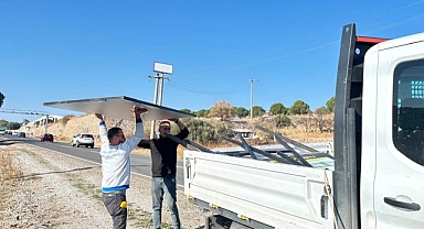 Ayvalık’ta görsel kirlilik yaratan reklam panoları ve levhalara izin yok!