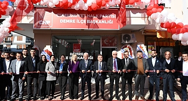 Başkan Böcek Demre'de