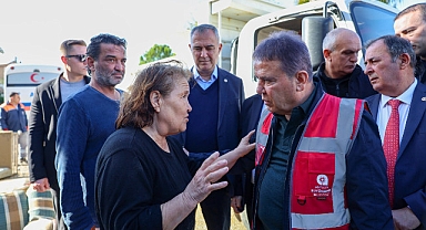 Başkan Böcek'ten Manavgat'a geçmiş olsun ziyareti