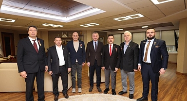 Başkan Büyükakın’a STK’lardan yoğun ziyaret