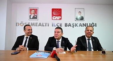 Başkan Muhittin Böcek Döşemealtı'nı ziyaret etti