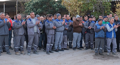 Başkan Topaloğlu belediye personelinin yeni yılını kutladı