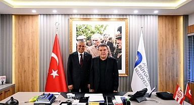 Başkan Topaloğlu’ndan Başkan Böcek’e ziyaret