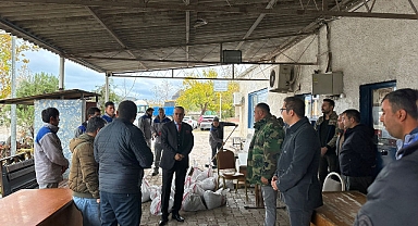 Başkan Topaloğlu’ndan belediye personeline teşekkür ziyareti