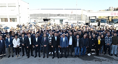 Başkan Yıldız, Mesai Arkadaşlarının Yeni Yılını Kutladı