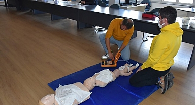 Belediye Personeline İlk Yardım Eğitimleri Başladı