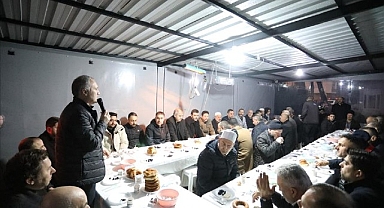 Bereket Sofrası Mevlana Camiinde Kuruldu