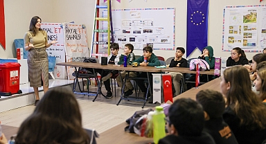 Buca'da çocuklara iklim değişikliği eğitimi