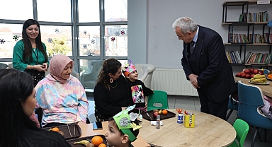 Çalı Kadın ve Çocuk Akademisi’ne Başkan Şadi Özdemir’den ziyaret