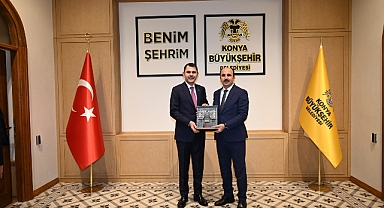 Çevre Şehircilik ve İklim Değişikliği Bakanı Kurum Başkan Altay’ı Ziyaret Etti