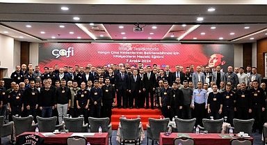 CHP'li 14 Büyükşehir Belediyesi'nin itfaiyesi eğitim için Antalya'da buluştu