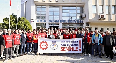 Didim Belediye Personelinden Başkan Gençay’a Büyük Destek: “Dik Dur Eğilme Ailen Seninle”