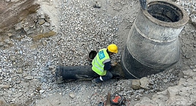 İlimtepe’nin geleceği için İSU'dan 9 bin 134 metre yeni kanalizasyon hattı