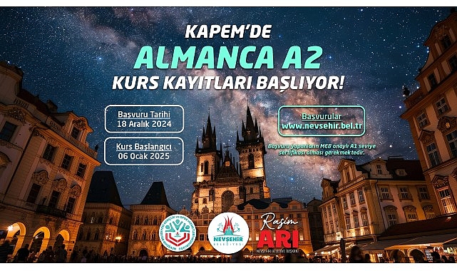 KAPEM'de Almanca A1 ve A2 Seviye Kurslar Düzenlenecek