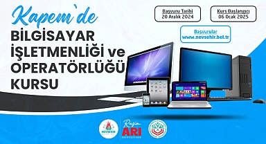 KAPEM’de Bilgisayar İşletmenliği Ve Operatörlüğü Kursu