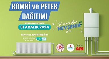 Nevşehir Belediyesi’nin Kombi ve Petek Desteği Sürüyor