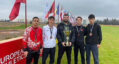 Nevşehir Belediyesispor Atletizm Takımı Türkiye Üçüncüsü Oldu