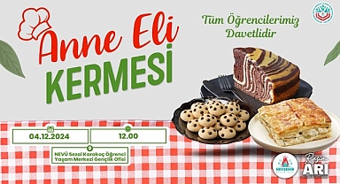 Nevşehir’de “Anne Eli Kermesi” 4 Aralık’da Yapılacak