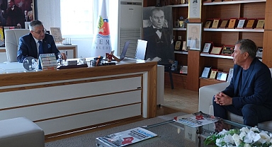 Öniz’den Başkan Topaloğlu’na ziyaret