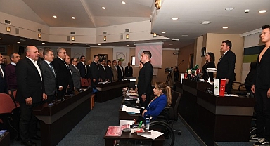 Osmangazi'de yılın son meclis toplantısı yapıldı