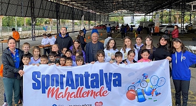 Pınarbaşı Mahallesinde spor ve eğlence bir arada