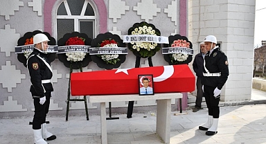 Polis Memuru Serdar Gülcan Son Yolculuğuna Uğurlandı