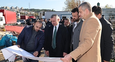 Solaklar'a şimdi de yaya üst geçidi geliyor