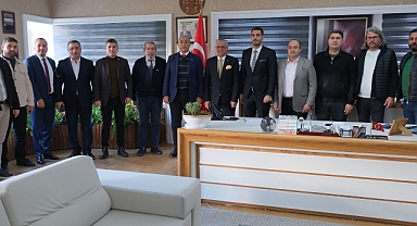 Sönmez’den Başkan Topaloğlu’na ziyaret