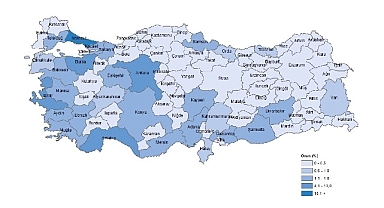 Tüik: Girişimlerin 2023 yılında doğum oranı 15,2 oldu