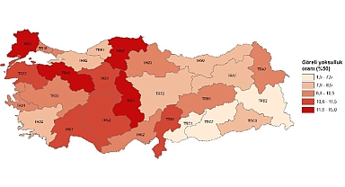 Tüik: Göreli yoksulluk oranı %13,6 oldu