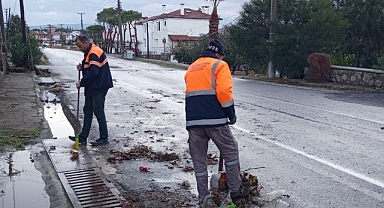 Yağmurun ardından dip bucak temizlik…