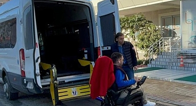 Antalya Büyükşehir Belediyesi Alanya'da engelli vatandaşları yalnız bırakmıyor