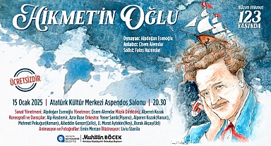 Antalya Büyükşehir Belediyesi Nazım Hikmet'i anıyor