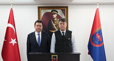 Başkan Aydın’dan Tuğgeneral Tataroğlu’na hayırlı olsun ziyareti