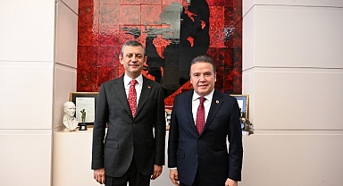 Başkan Böcek'ten CHP lideri Özel'e ziyaret