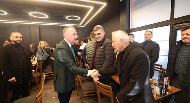 Başkan Büyükakın, Seymen esnafıyla buluştu