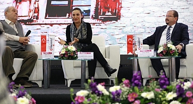 Başkan Ceritoğlu Sengel turizm fuarında Meryem Ana Evi sürecini anlattı