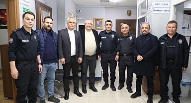 Başkan Ertaş yeni yılı vatandaşlarla birlikte karşıladı