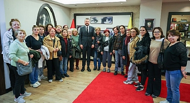 Başkan Görkem Duman, makamının kapısını Bucalı kadınlara açtı