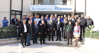 Başkan Tugay İZBETON işçileriyle buluştu 2025’in yol haritası çizildi