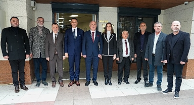 Belediye Başkanlarından Kooperatif Başkanı’na Ziyaret