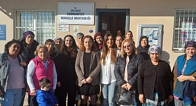 Çiğli Belediyesi'nden Kadın Sağlığına Destek: 'Mahalle Buluşmaları' Devam Ediyor