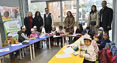 ÇKSM’li Miniklere Enerji Tasarrufu Haftasına Özel Atölye Çalışması