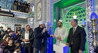 Çocuklardan Müftü Amcaya Teşekkürler