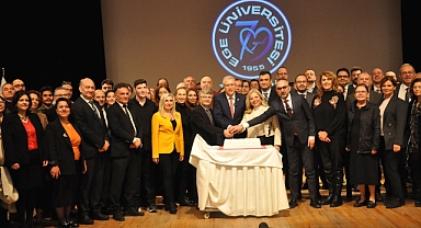 Ege Üniversitesinde 70’inci yıla özel logo tasarlandı